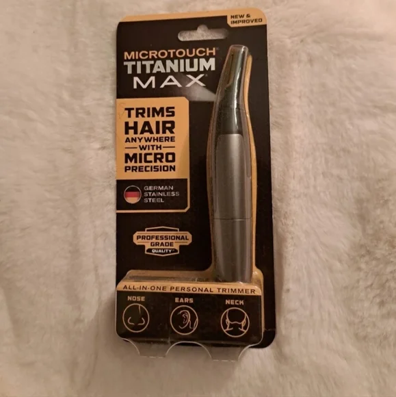 SOLD MERCARI-MicroTouch Titanium Max Led Lighted Personal Trimmer Grade NEW - Picture 3 of 5